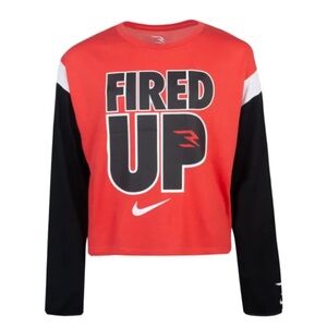 NIKE 3Brand Long Sleeve T-Shirt Size Medium, NWT